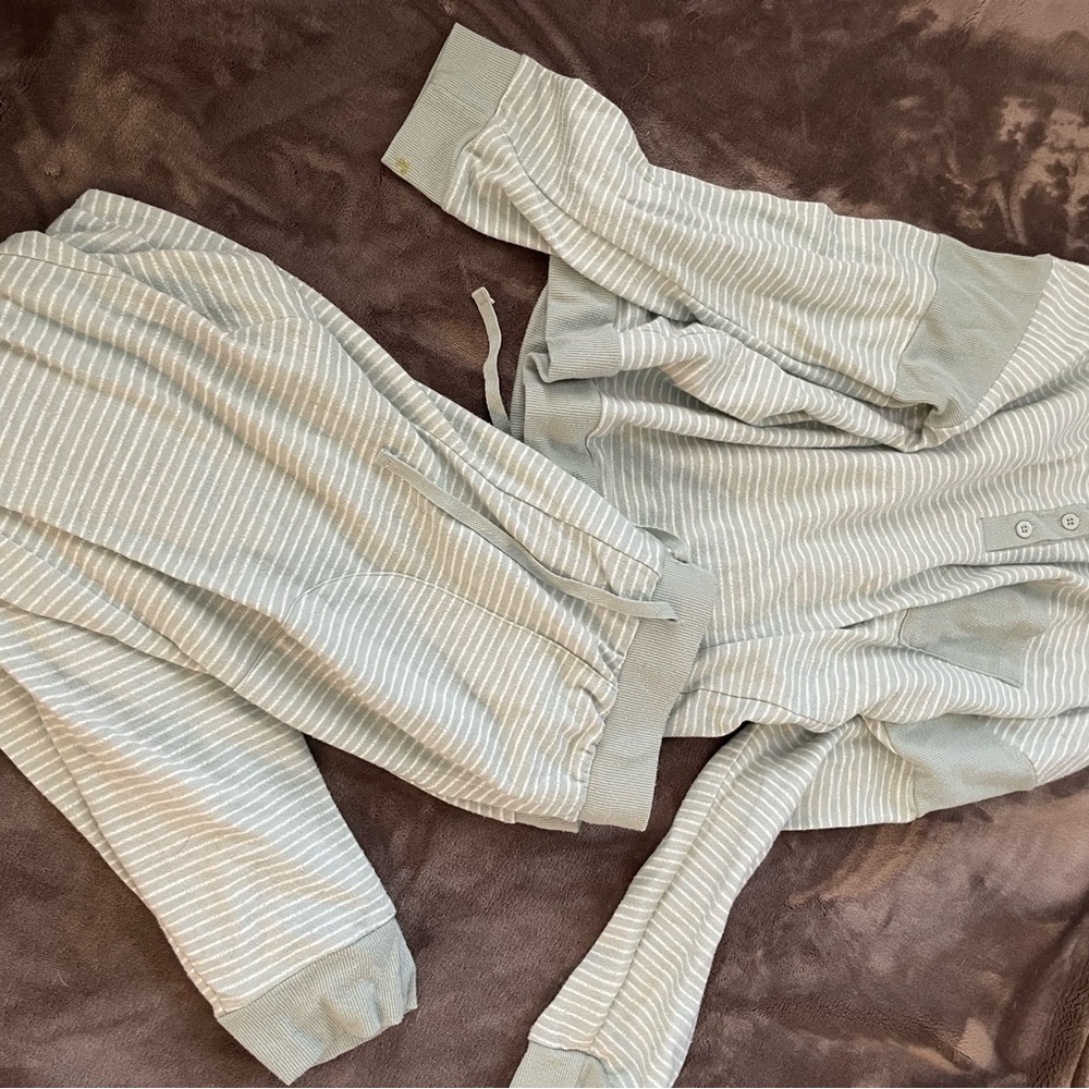 Striped Lounge Set